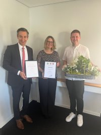 40-Jähriges Dienstjubiläum Michaela Lemp-Geiger